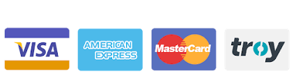 Visa, Mastercard, Troy, American Express